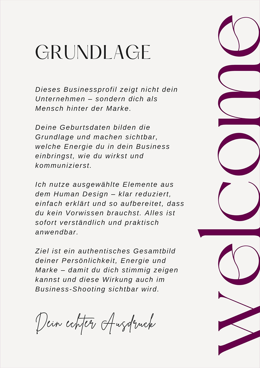 Dein authentisches Businessprofil - 1